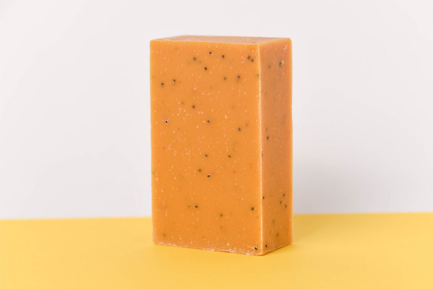 lemon poppyseed soap