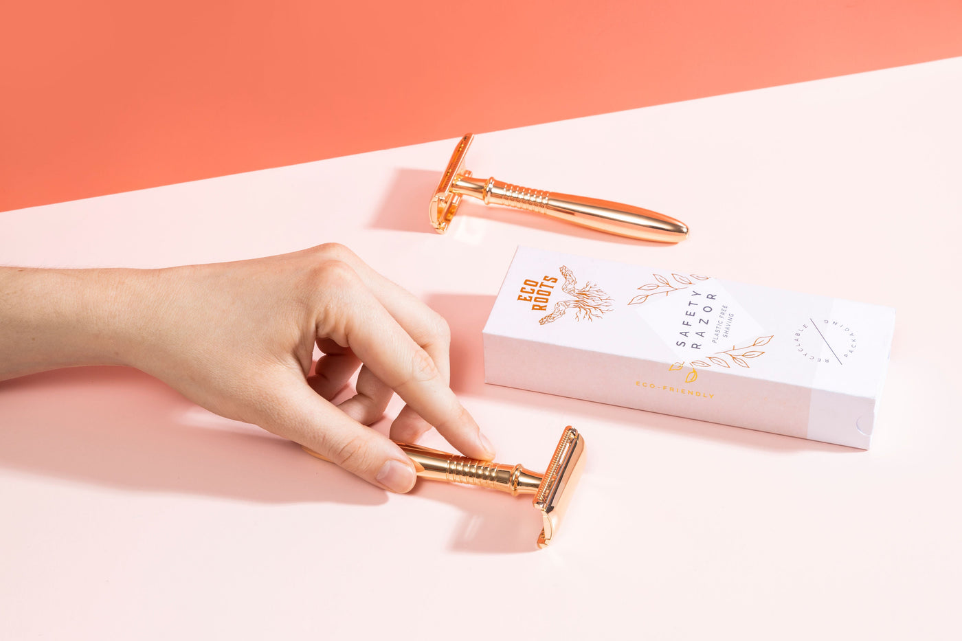 Rose Gold Razor