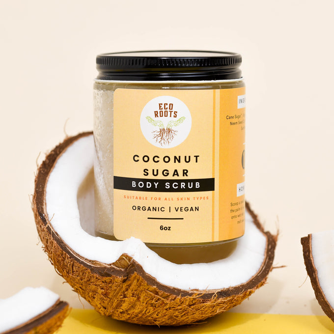 coconut sugar scrub