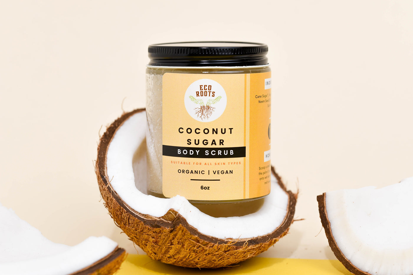 coconut sugar scrub
