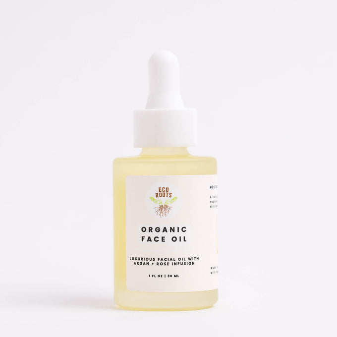 rose face oil with argan oil