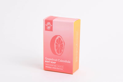 grapefruit calendula soap