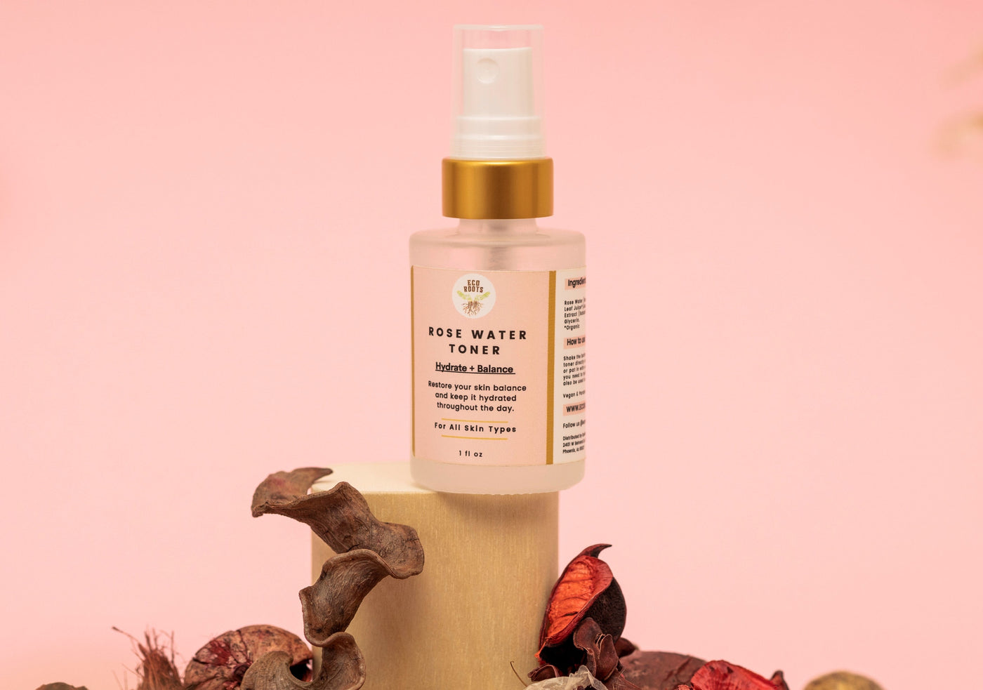 rose water toner mini