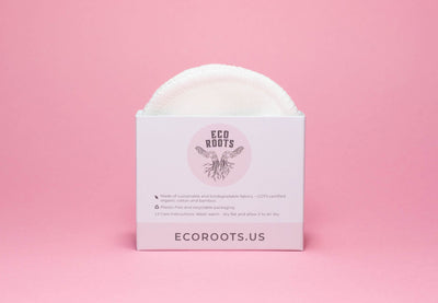 Organic Reusable Cotton Rounds - Set of 10 - Bundle soap