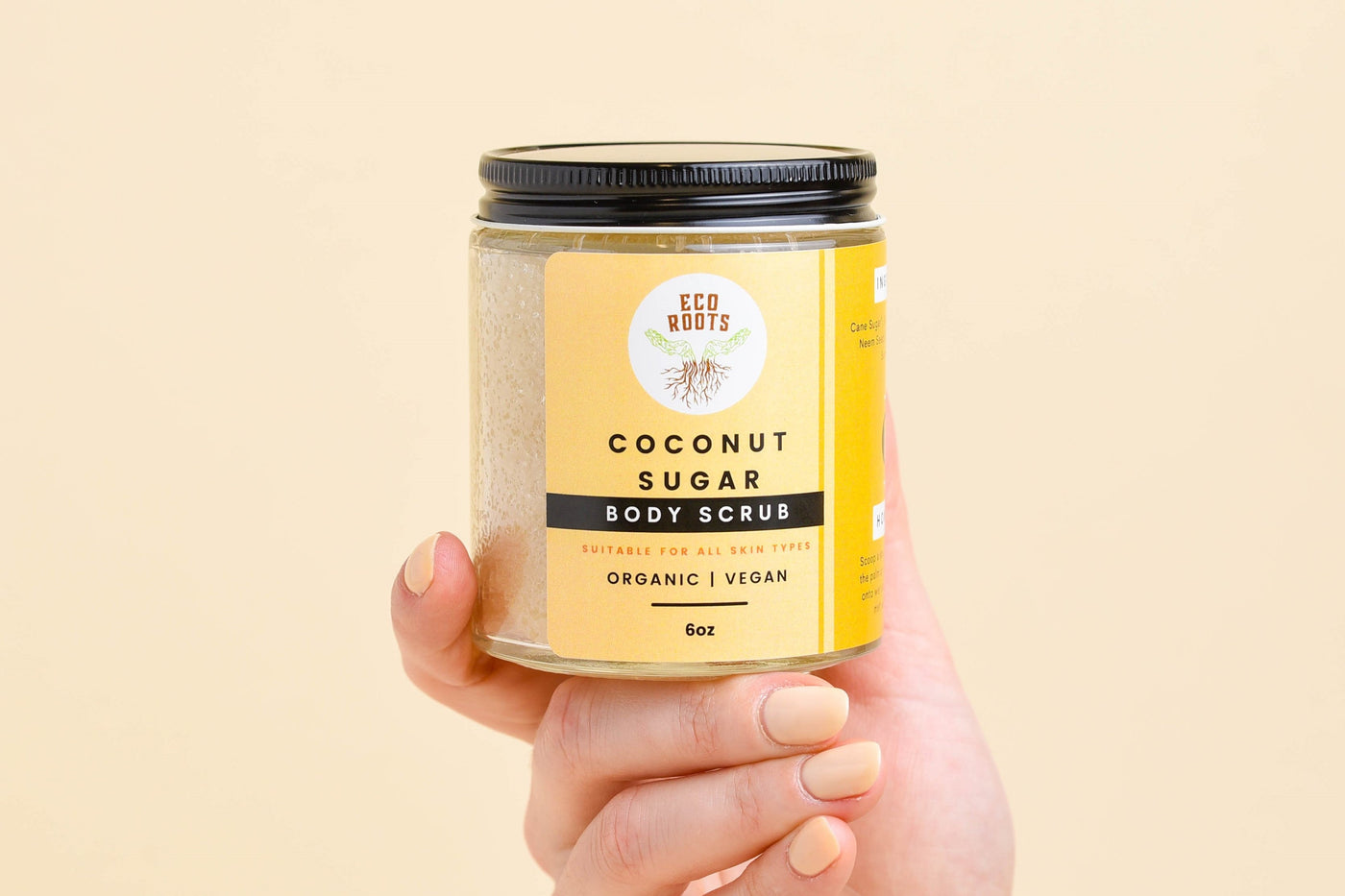 coconut sugar body scrub