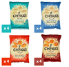 CHIKA'S Wholegrain Rice Crisps Mixed Box 16 Packs