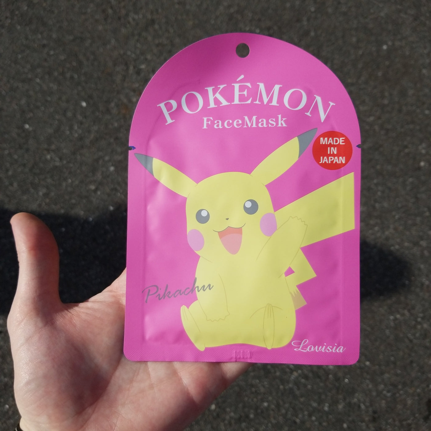 Pokemon Face Mask - Pikachu - Asian Beauty Essentials