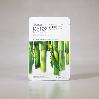 Real Nature Bamboo Sheet Mask - Asian Beauty Essentials