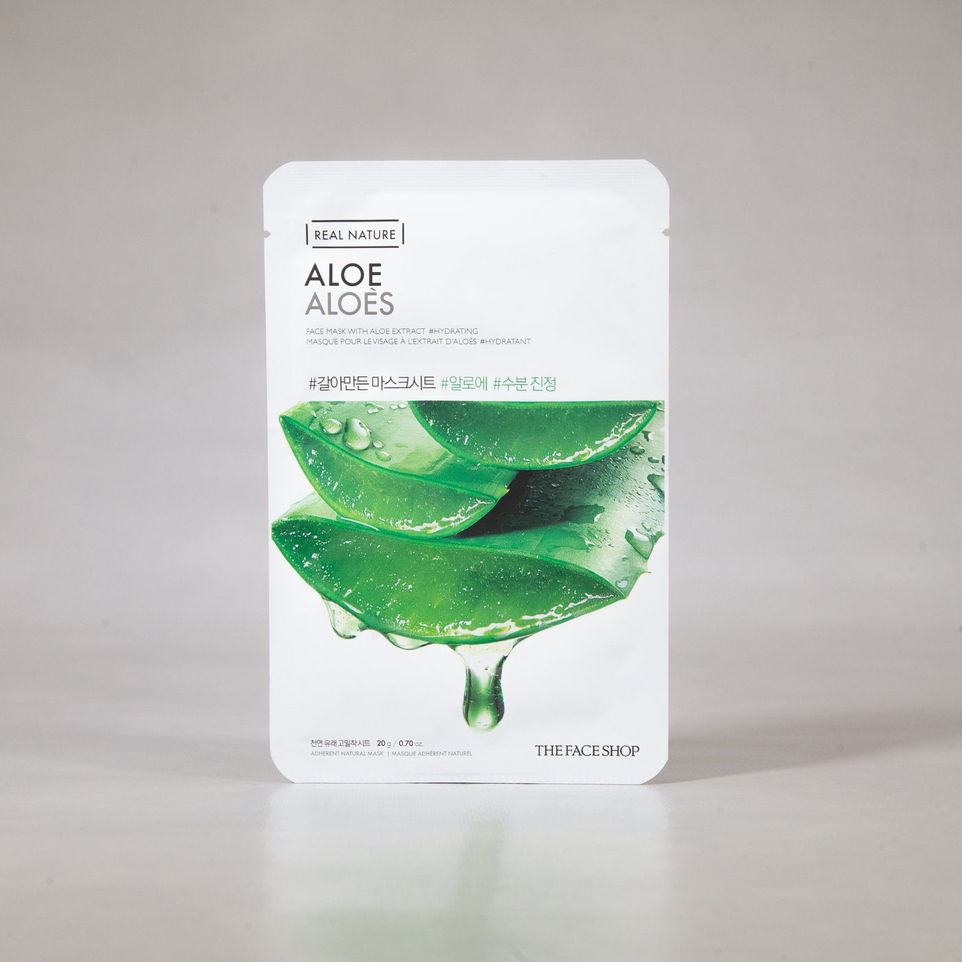 Real Nature Aloe Face Mask - Asian Beauty Essentials