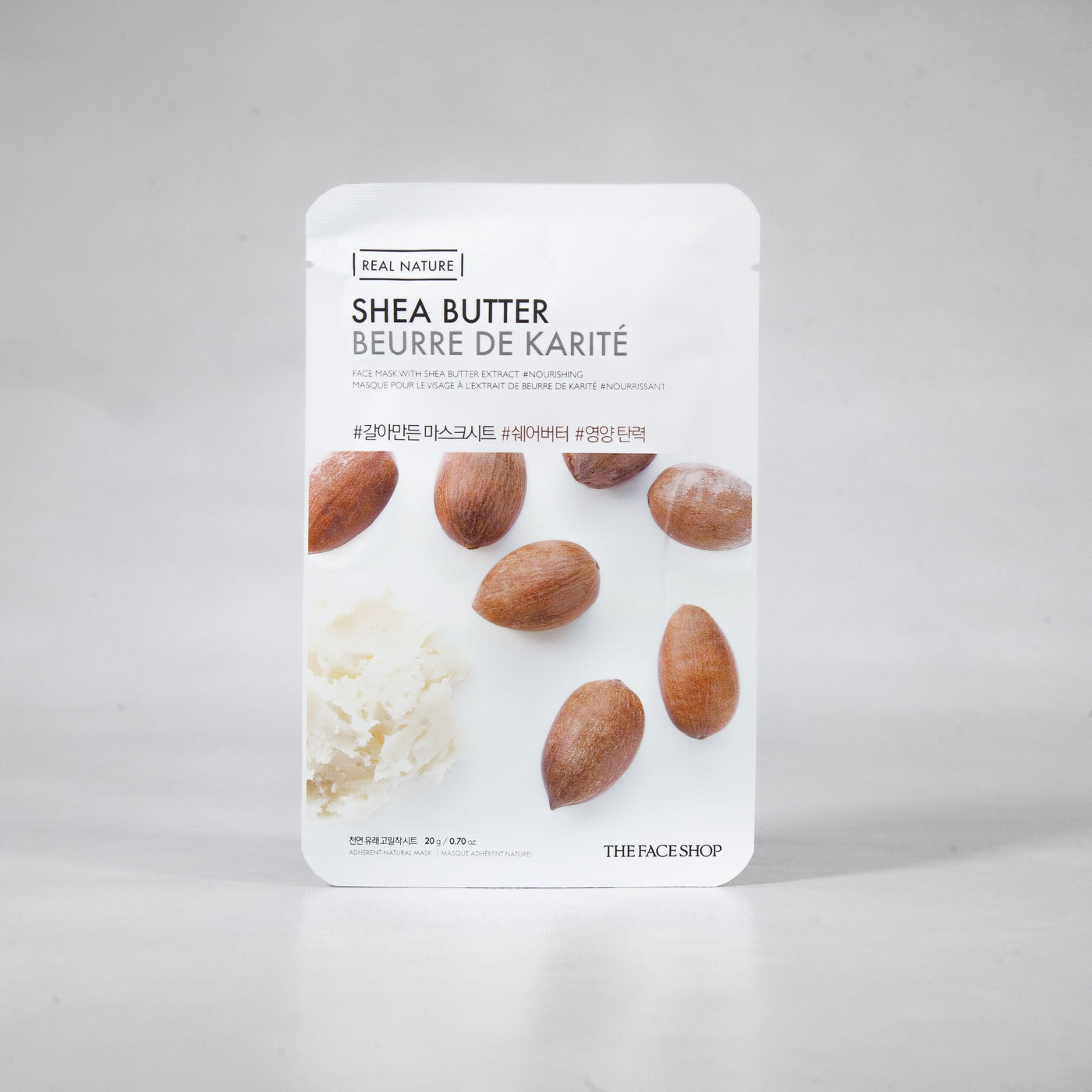 Real Nature Shea Butter Sheet Mask - Asian Beauty Essentials