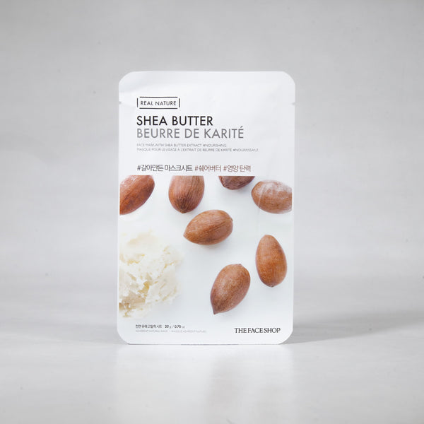 Real Nature Shea Butter Sheet Mask - Asian Beauty Essentials