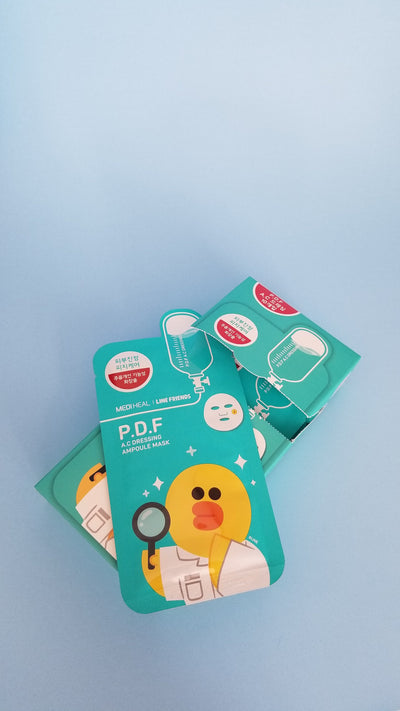 P.D.F AC Dressing Ampoule Mask - Asian Beauty Essentials