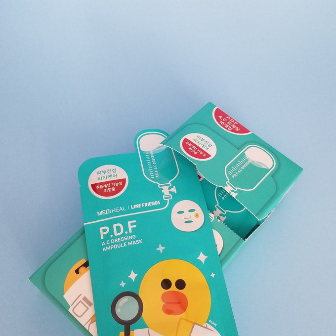 P.D.F AC Dressing Ampoule Mask - Asian Beauty Essentials
