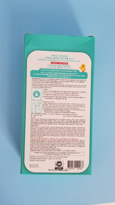 P.D.F AC Dressing Ampoule Mask - Asian Beauty Essentials