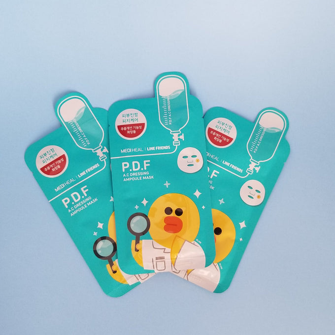 P.D.F AC Dressing Ampoule Mask - Asian Beauty Essentials