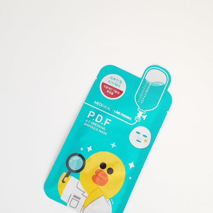 P.D.F AC Dressing Ampoule Mask - Asian Beauty Essentials