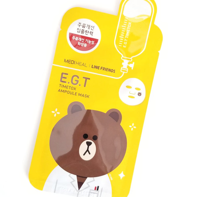 E.G.T Timetox Ampoule Mask Set - Asian Beauty Essentials