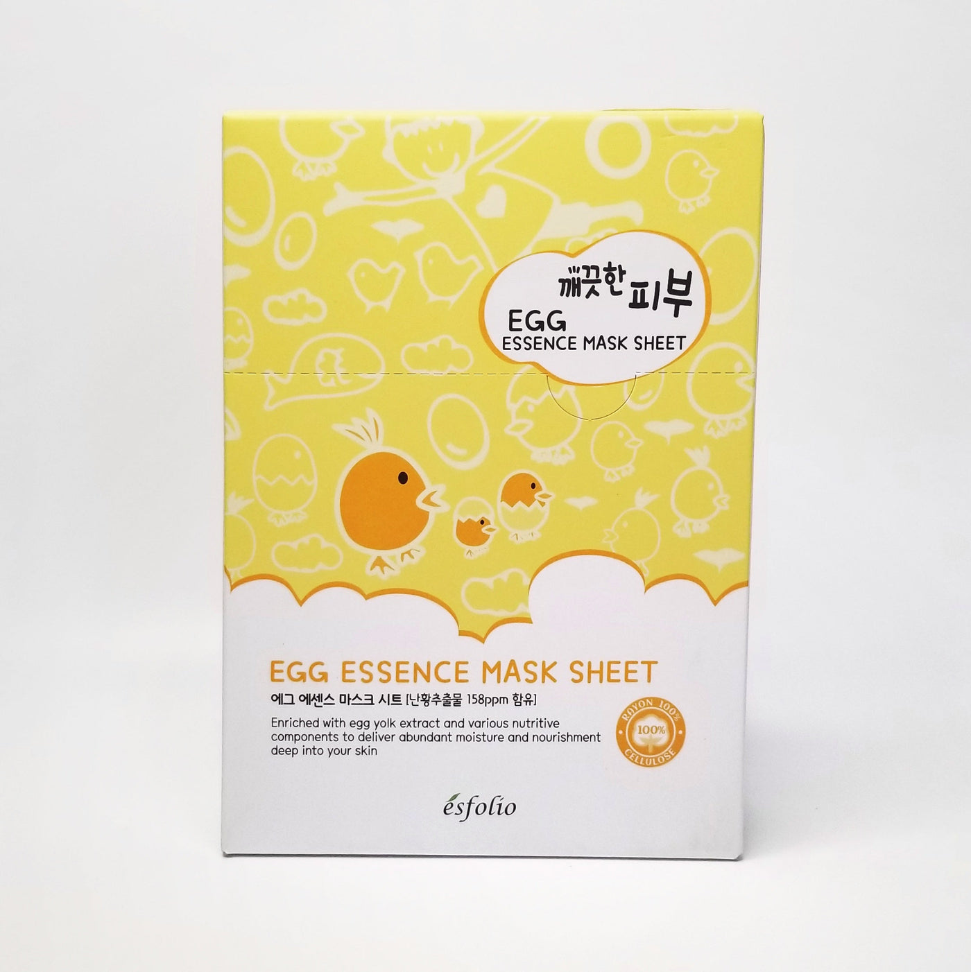 Pure Skin Egg Essence Mask Sheet - Asian Beauty Essentials