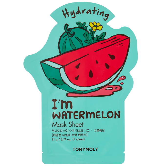 I’m Real Watermelon Mask Sheet - Asian Beauty Essentials