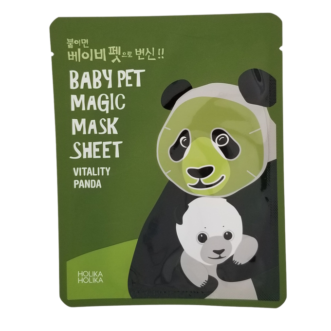 Baby Pet Magic Mask Sheet - Vitality Panda