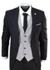 Traje de Tela Ecológico Personalizado en Negro