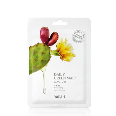 Daily Green Mask - Cactus - Asian Beauty Essentials