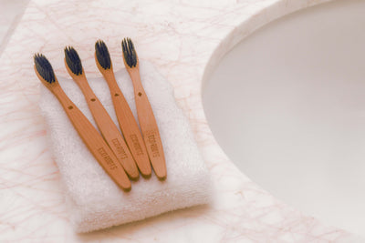 Wholesale Bamboo Toothbrush - Set of 4