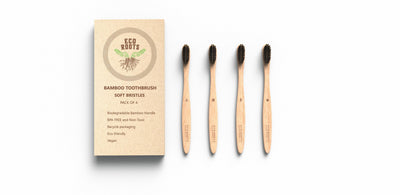 Wholesale Bamboo Toothbrush - Set of 4