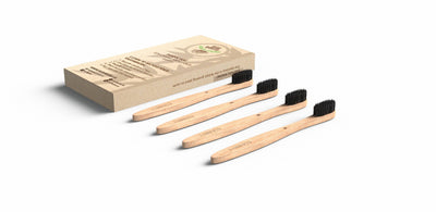 Wholesale Bamboo Toothbrush - Set of 4