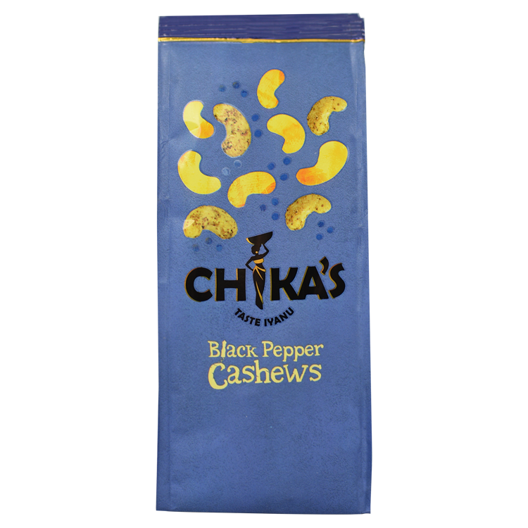 Black Pepper Cashews 130g X 12 pieces