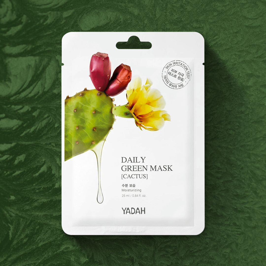 Daily Green Mask - Cactus - Asian Beauty Essentials