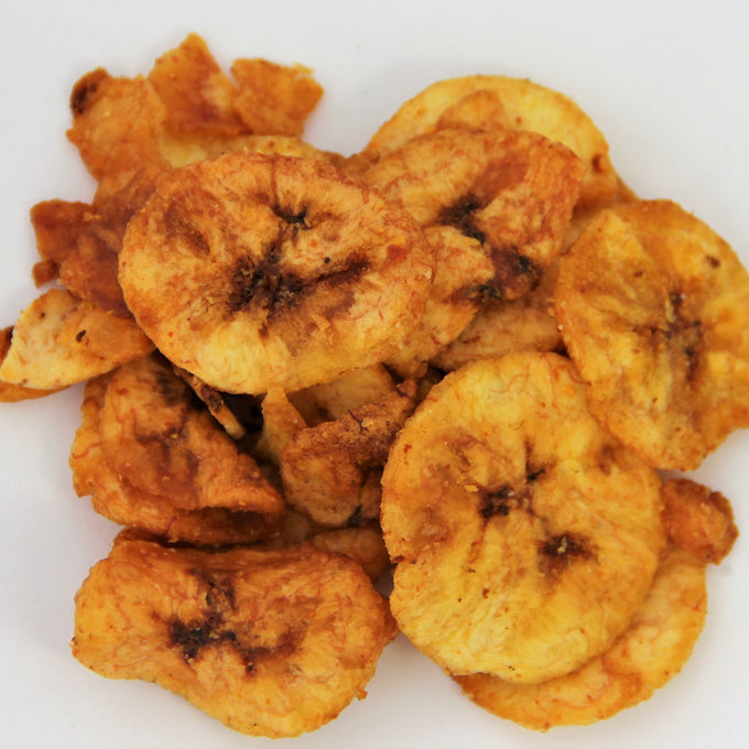 Tentadoras patatas fritas de plátano con chile 35 g X 12 piezas