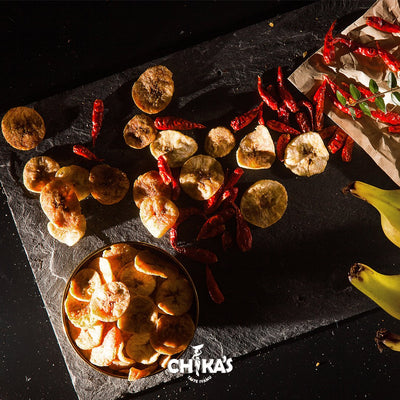 Tantalising Chilli Plantain Crisps 35g X 12 pieces