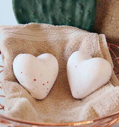 Heart Shaped Bath Bomb
