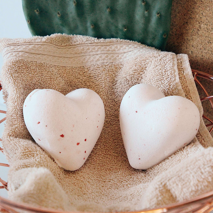 Heart Shaped Bath Bomb