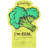 I'm REAL Broccoli Mask Sheet Vitality - Asian Beauty Essentials