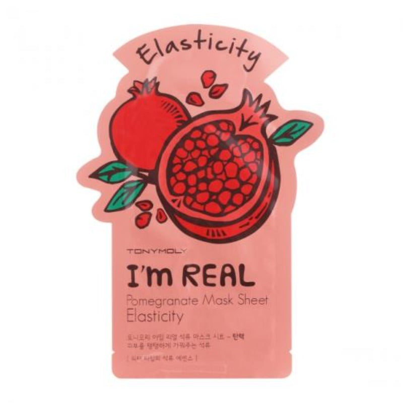I'm REAL Pomegranate Mask Sheet Elasticity - Asian Beauty Essentials