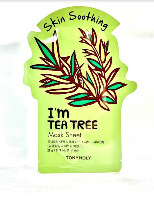 I'm REAL Tea Tree Mask Sheet Skin Soothing - Asian Beauty Essentials