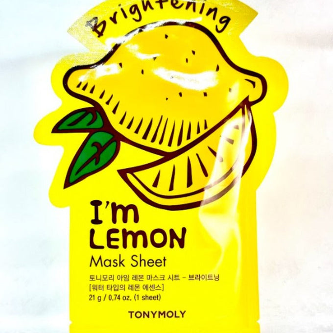I'm Real Lemon Mask Sheet - Asian Beauty Essentials