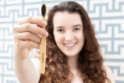 Natural Bamboo Toothbrush - Set of 4