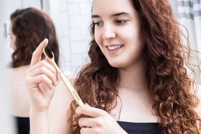 Natural Bamboo Toothbrush - Set of 4