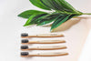 Natural Bamboo Toothbrush - Set of 4