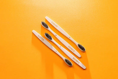Natural Bamboo Toothbrush - Set of 4