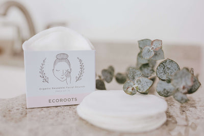 Organic Reusable Cotton Rounds - Set of 10