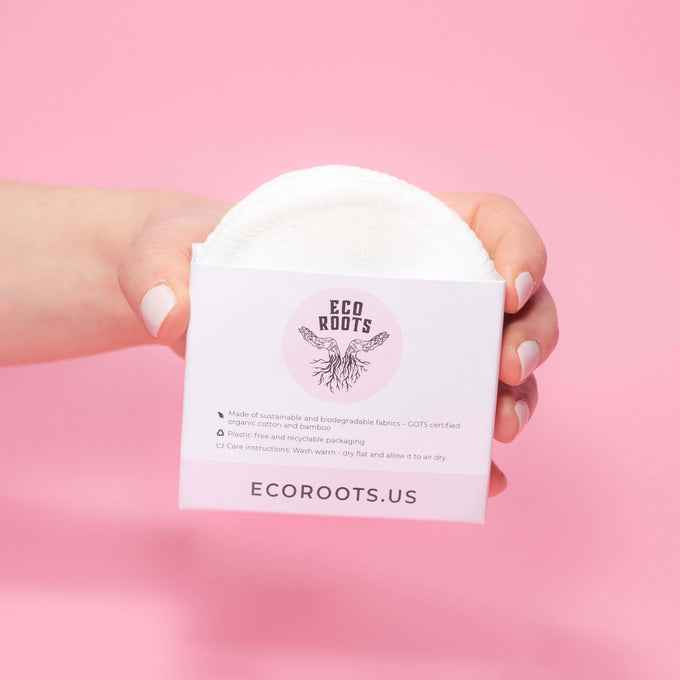 Organic Reusable Cotton Rounds - Set of 10