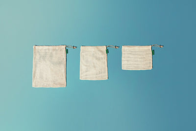 Wholesale Reusable Produce Bags Organic Cotton - Set of 9