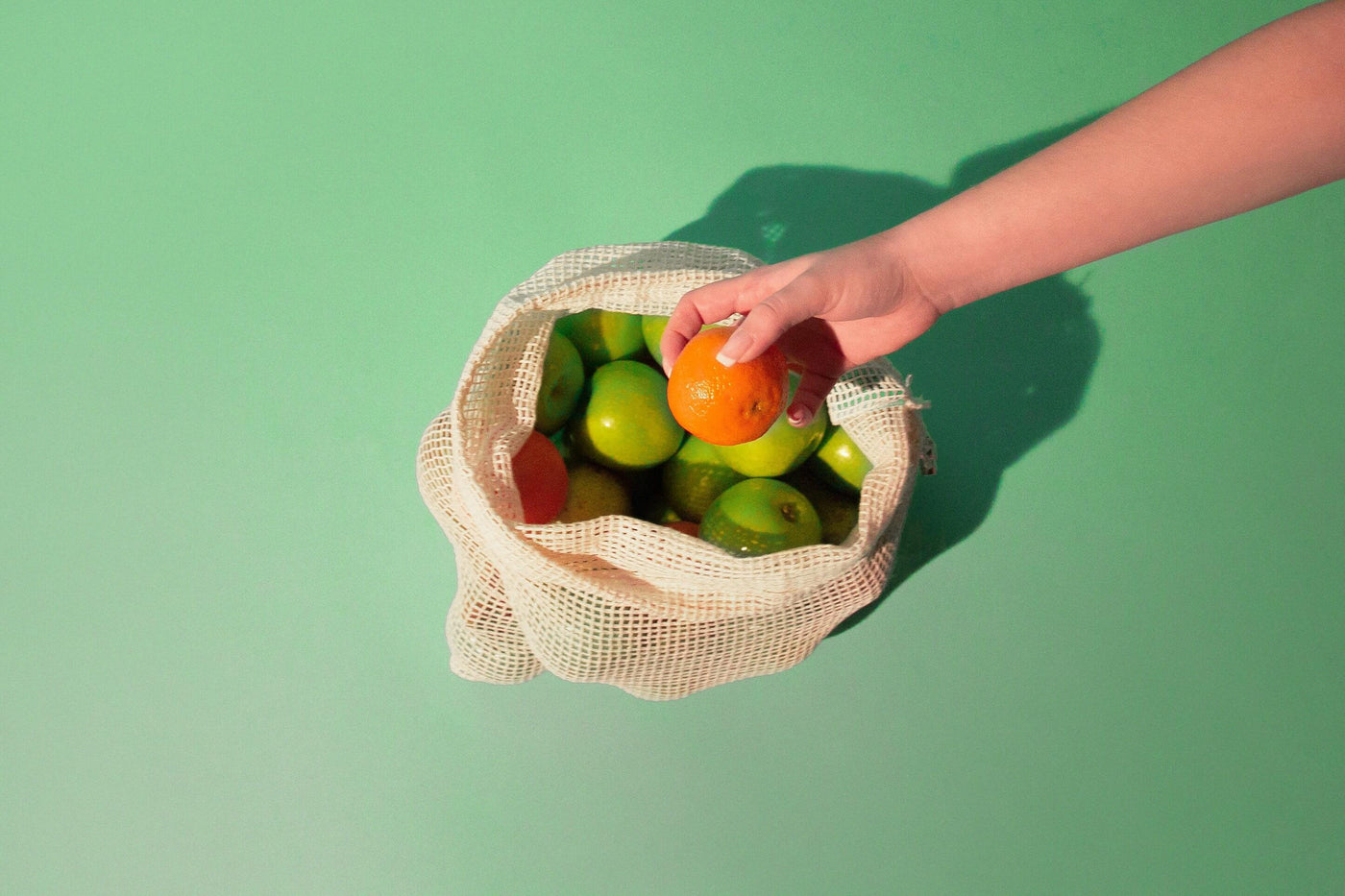 Wholesale Reusable Produce Bags Organic Cotton - Set of 9