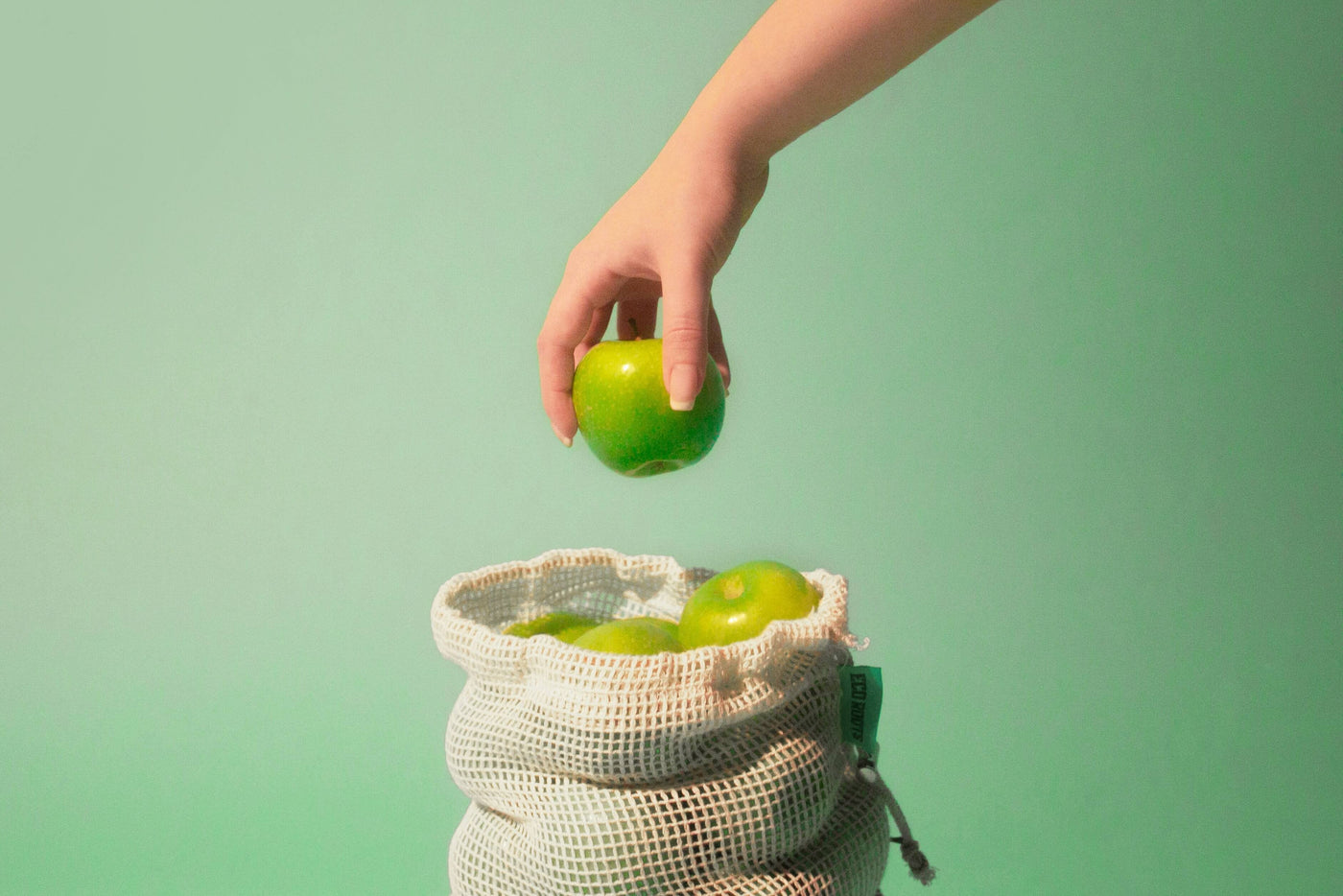 Wholesale Reusable Produce Bags Organic Cotton - Set of 9
