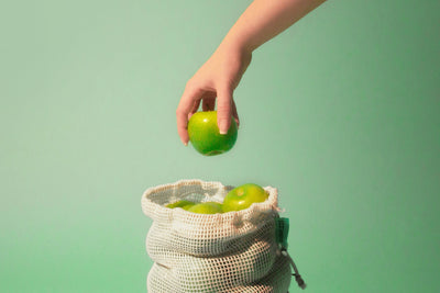 Wholesale Reusable Produce Bags Organic Cotton - Set of 9