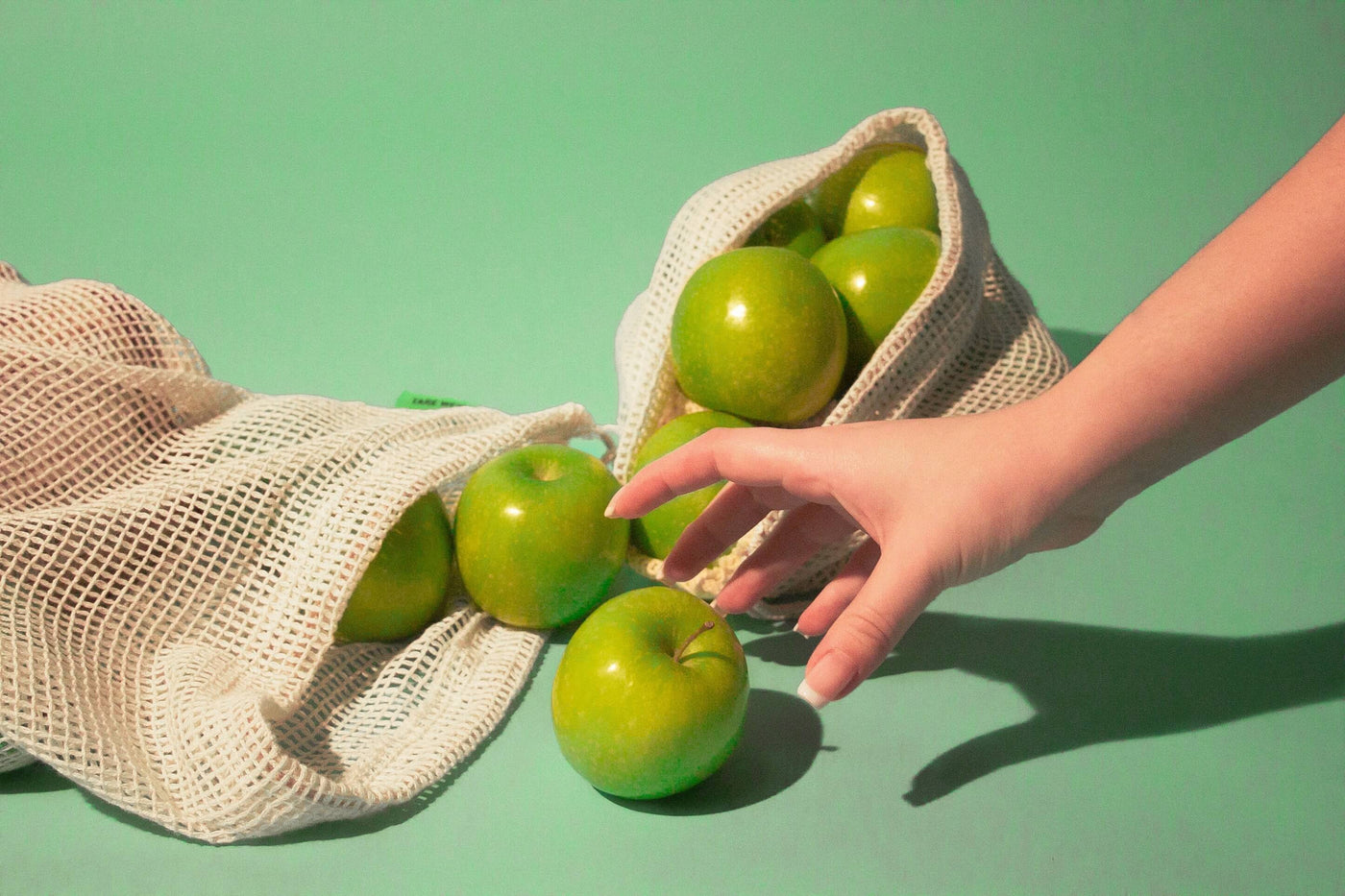 Wholesale Reusable Produce Bags Organic Cotton - Set of 9